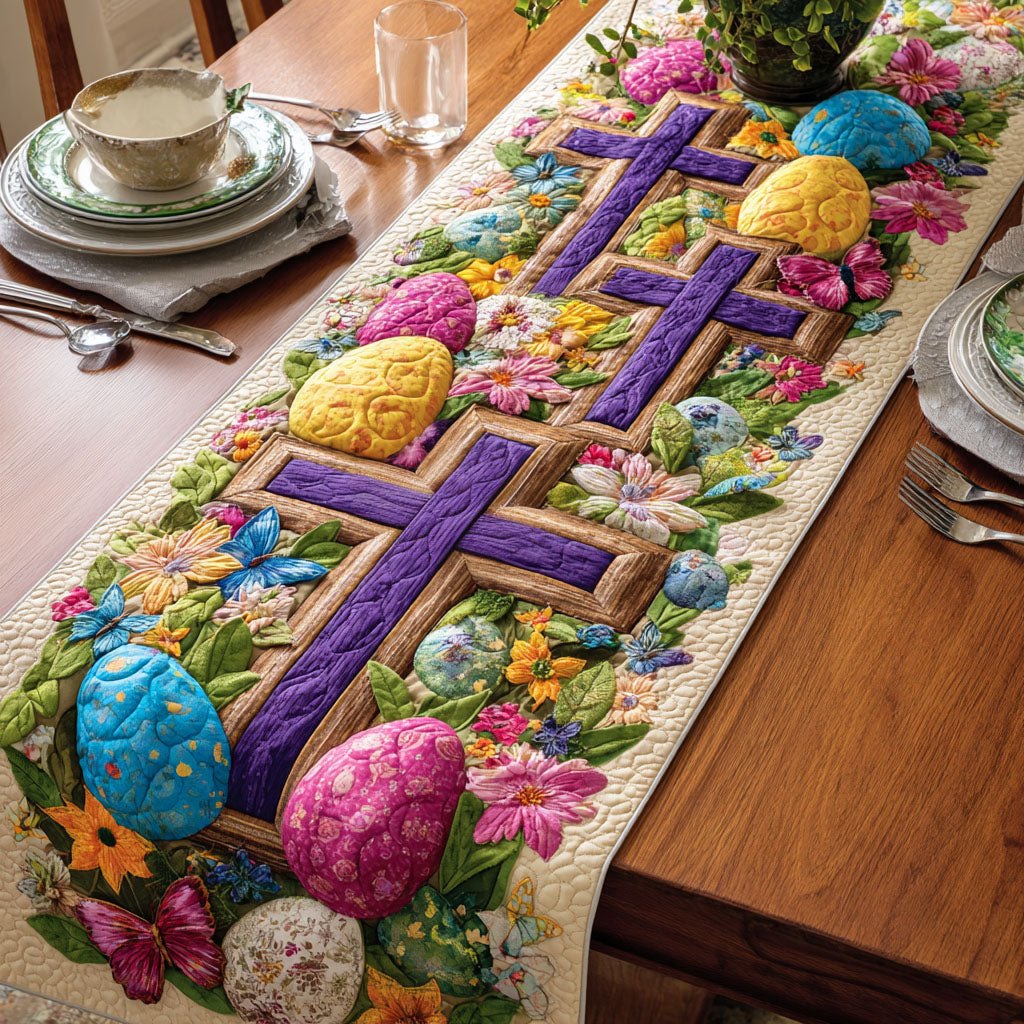 Easter Cross Table Runner