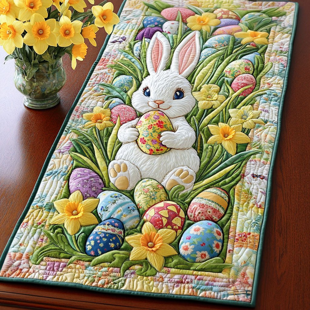 Easter Floral Table Runner