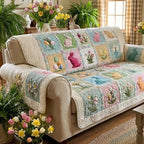 Easter Meadow Sofa Cover