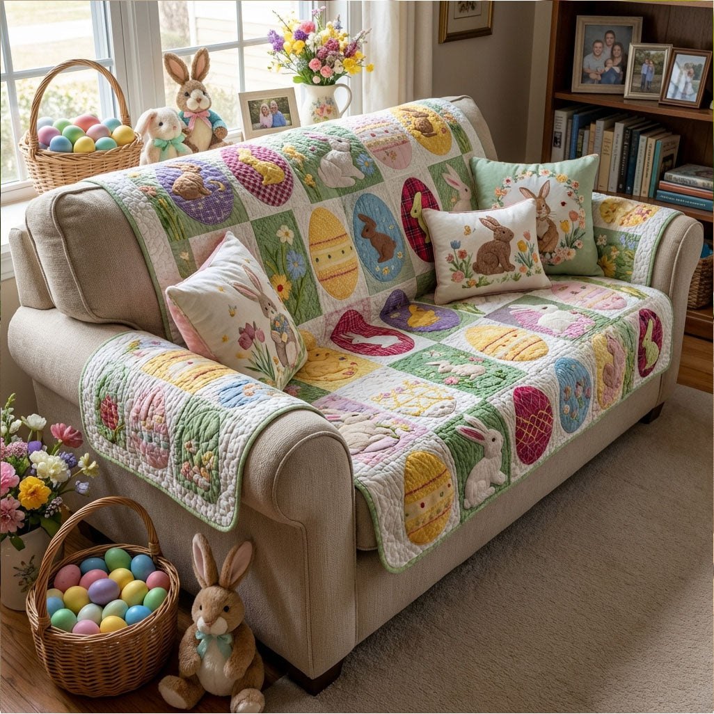 Easter Morning Calm Sofa Cover