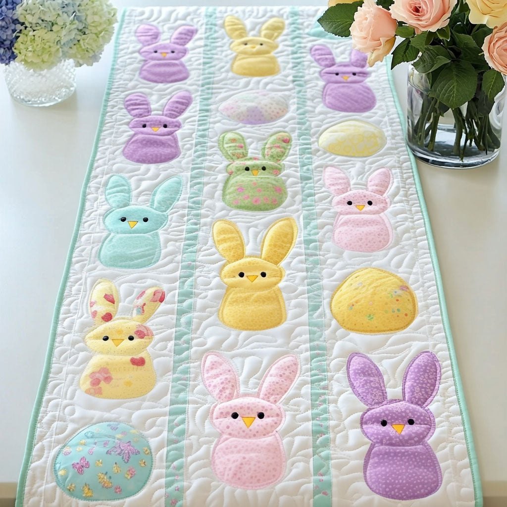 Easter Peeps Party Table Runner