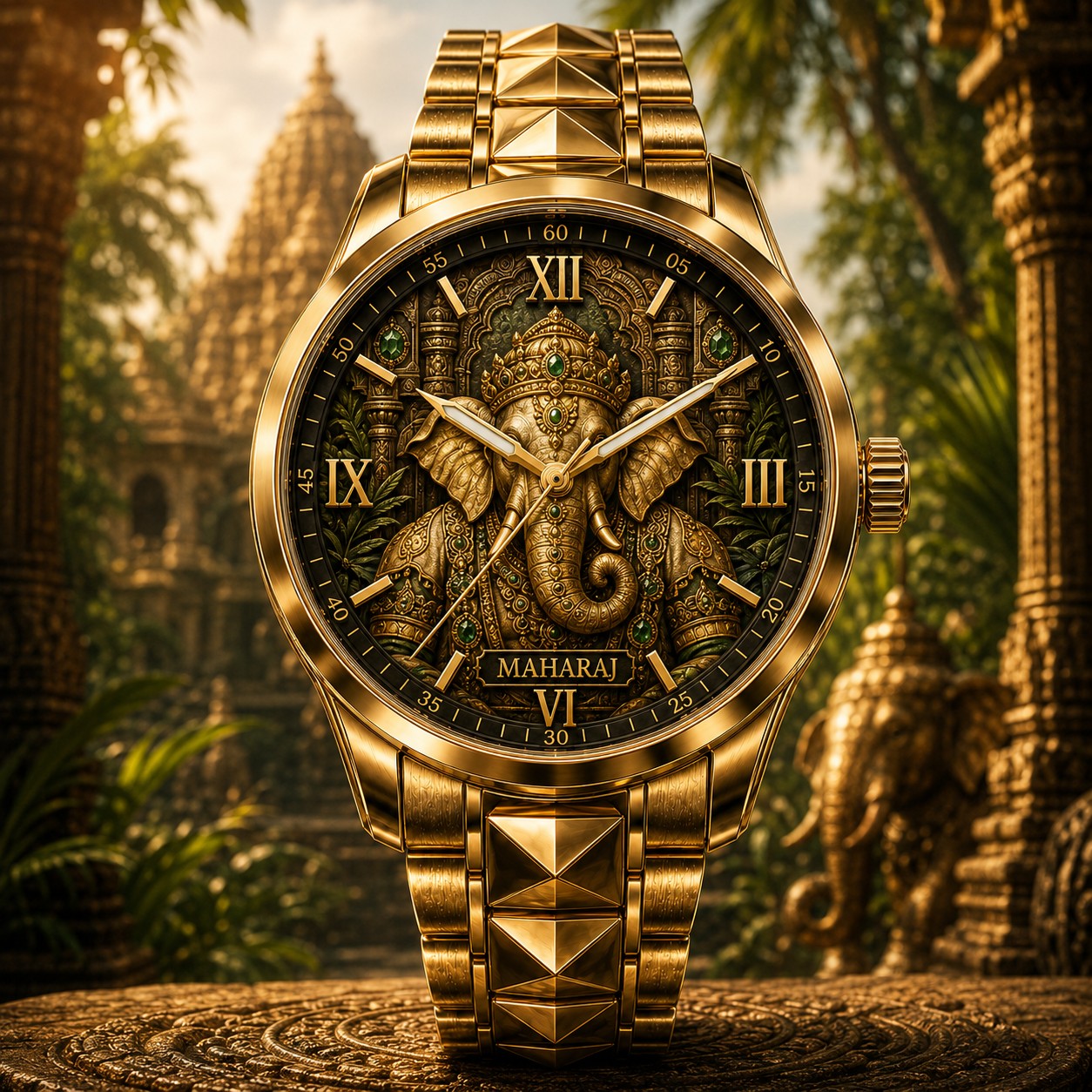 Custom Elephant Watch — personalized with a custom name