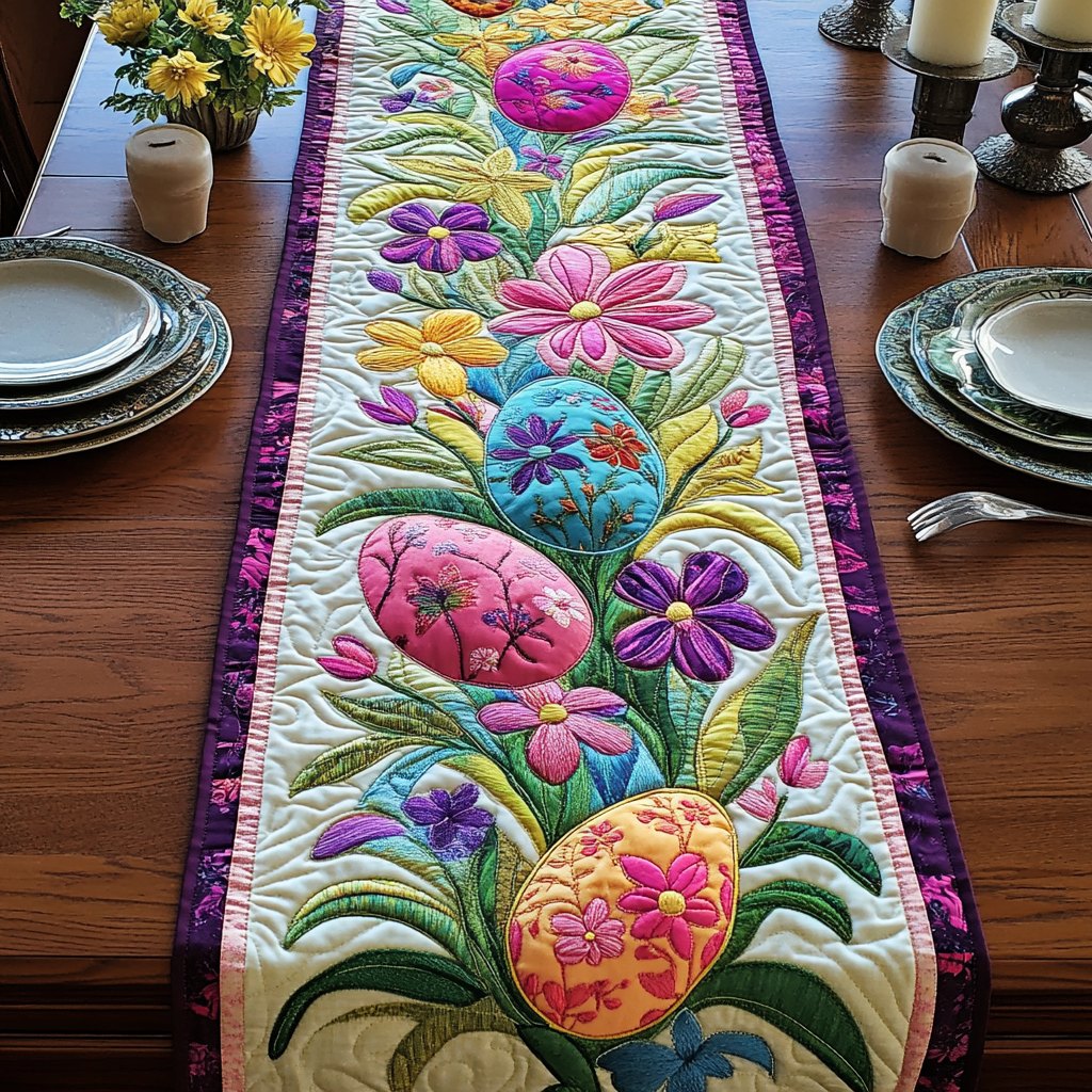 Egg Meadow Magic Table Runner