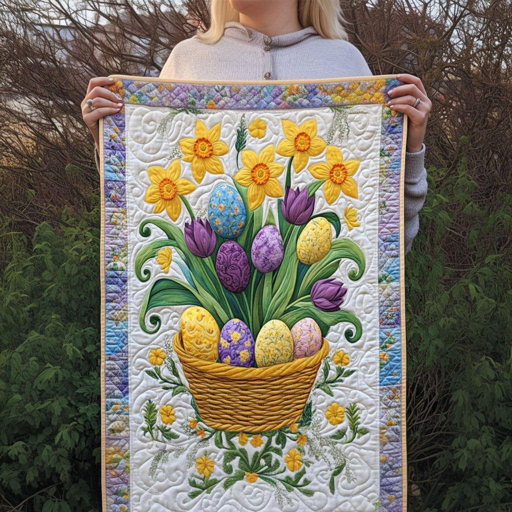 Eggs in Bloom Table Runner