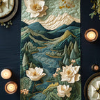 Elegant Bloom Table Runner