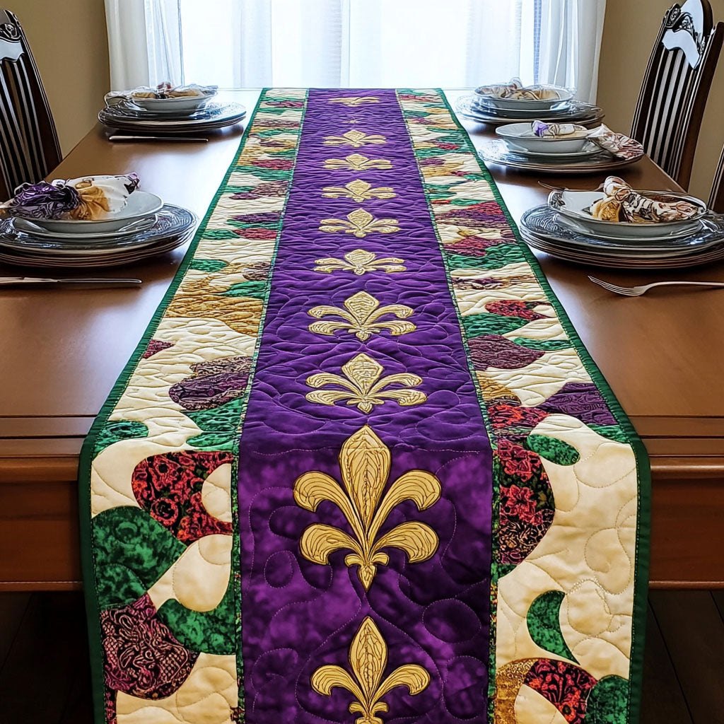 Elegant Emblem Table Runner