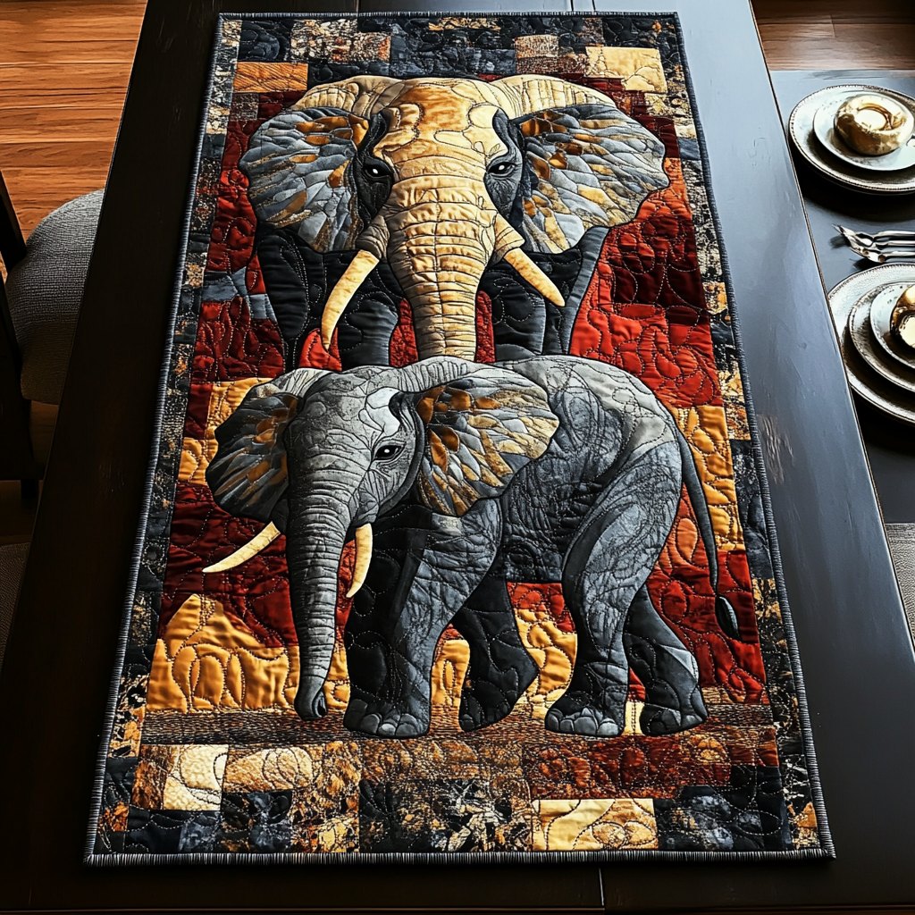 Elephant Band Table Runner
