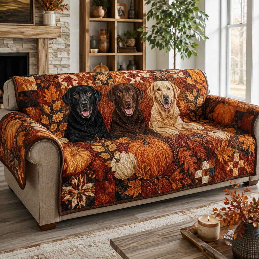 Ember Labrador Retriever Sofa Cover