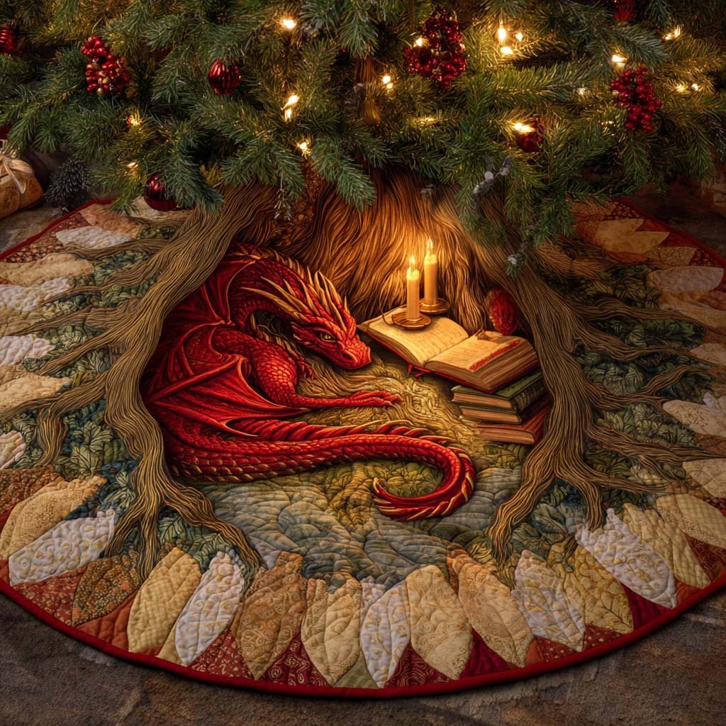 Emberlight Dreamer Christmas Tree Skirt