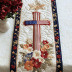 Embroidered Blessing Table Runner