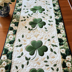 Emerald Bliss Table Runner