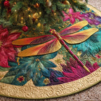 Emerald Garden Flight Christmas Tree Skirt