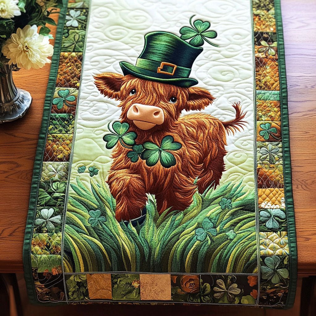 Emerald Hoof Table Runner