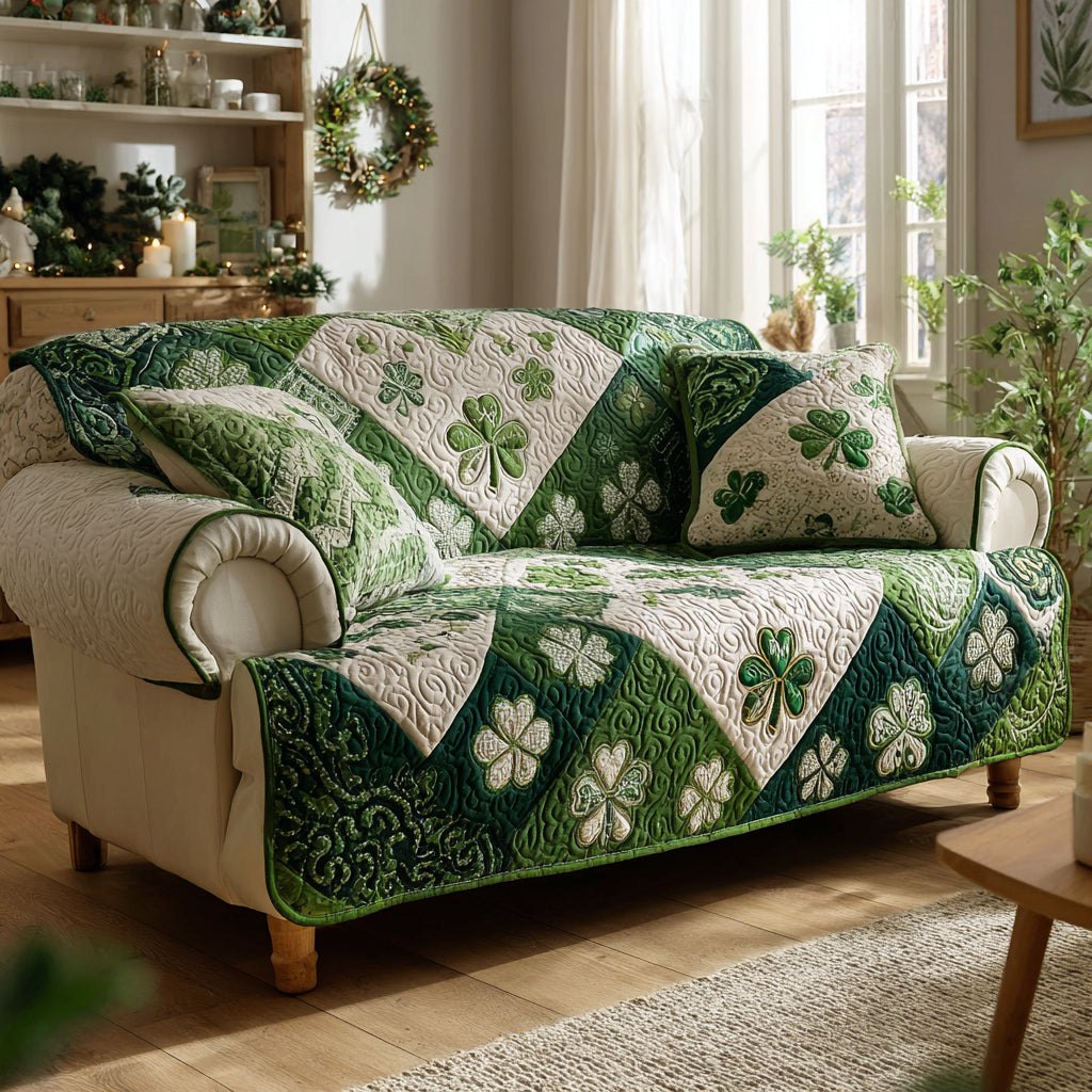 Emerald Isle Charm Sofa Cover