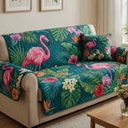 Emerald Lagoon Sofa Cover