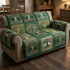 Emerald Tree Life Sofa Cover