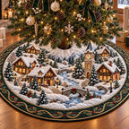 Emerald Village Christmas Tree Skirt