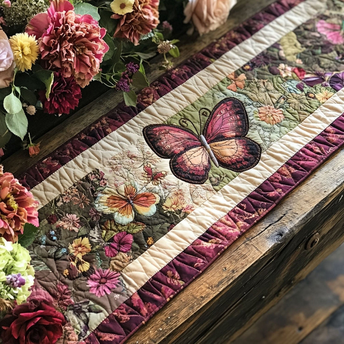 Enchanted Bloom Table Runner