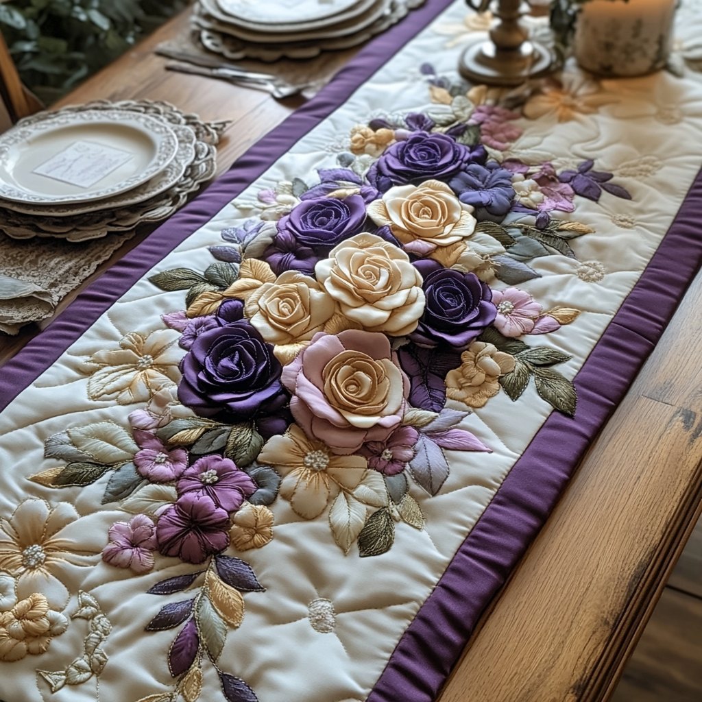 Enchanted Bouquet Table Runner