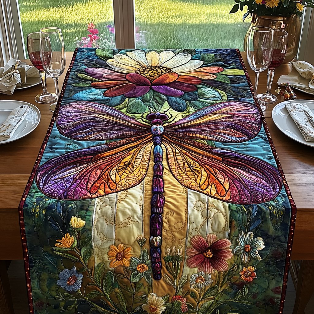 Enchanted Flight Table Runner