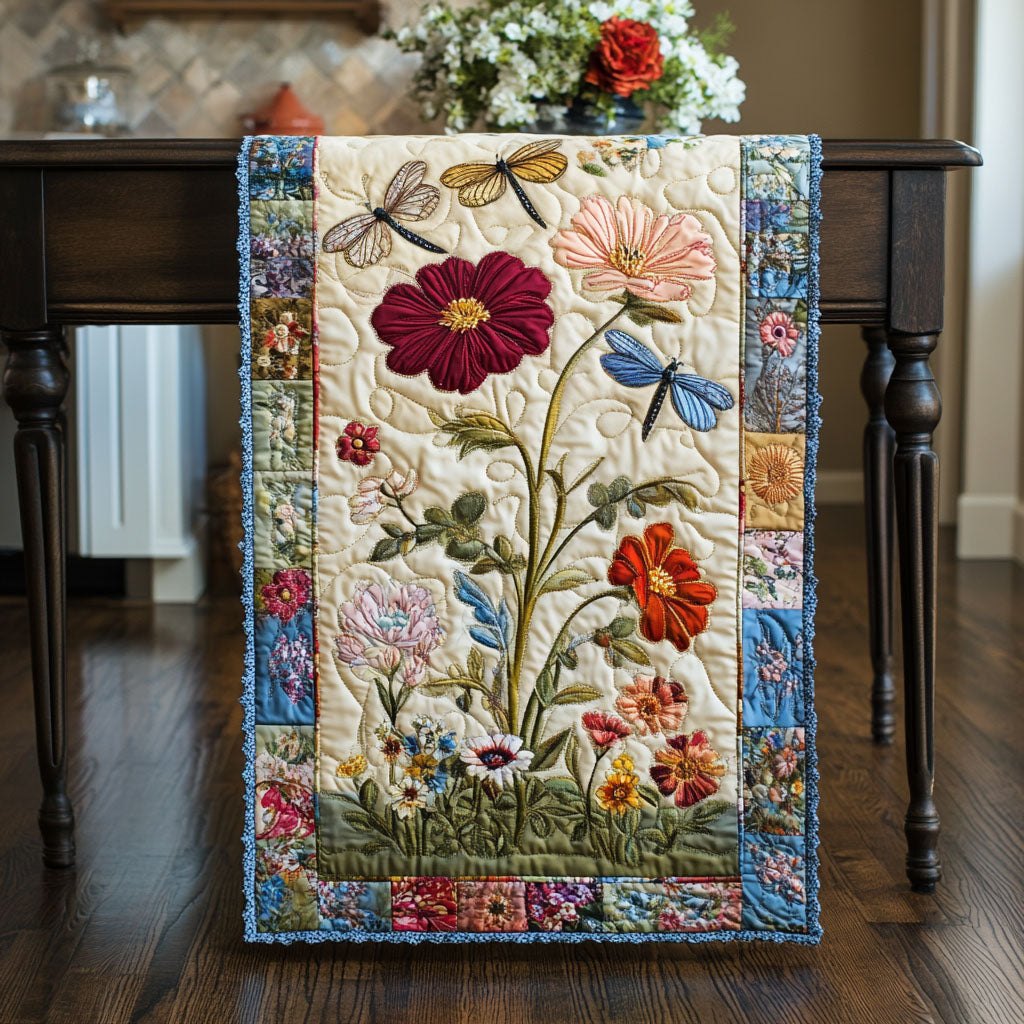 Enchanted Floral Flight Table Runner