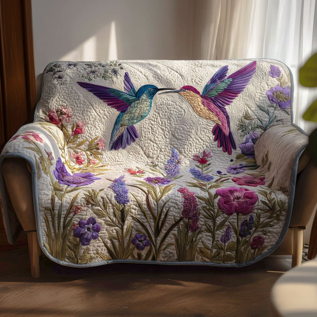 Enchanted Hummers Sofa Cover