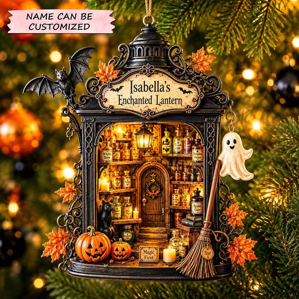 Enchanted Lantern Christmas Ornament