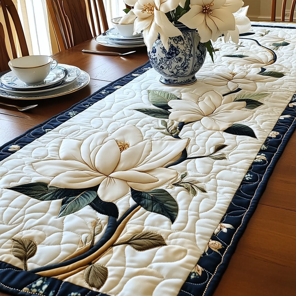 Enchanted Magnolia Table Runner
