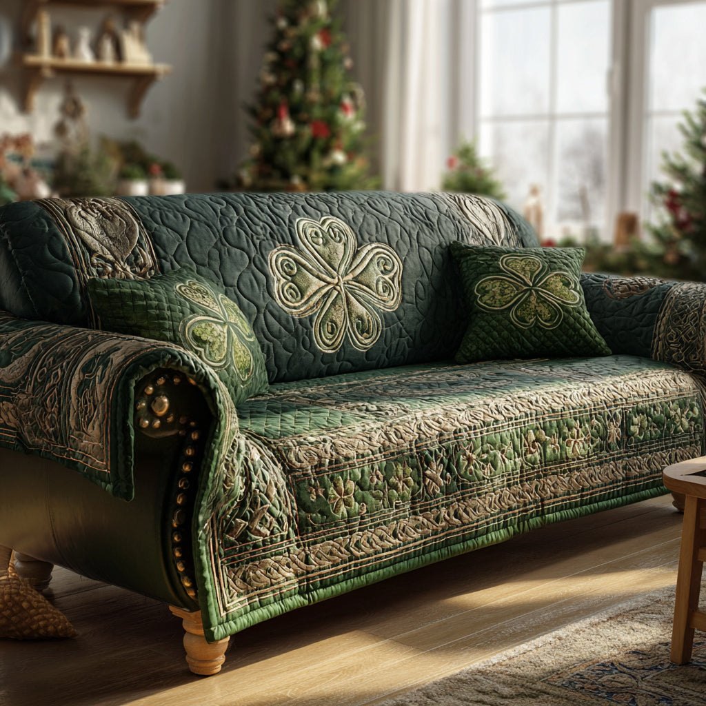 Enchanted Mossy Glade Sofa Cover