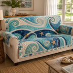 Endless Waves Sofa Cover