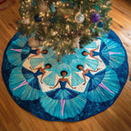 Eternal Beauty Christmas Tree Skirt