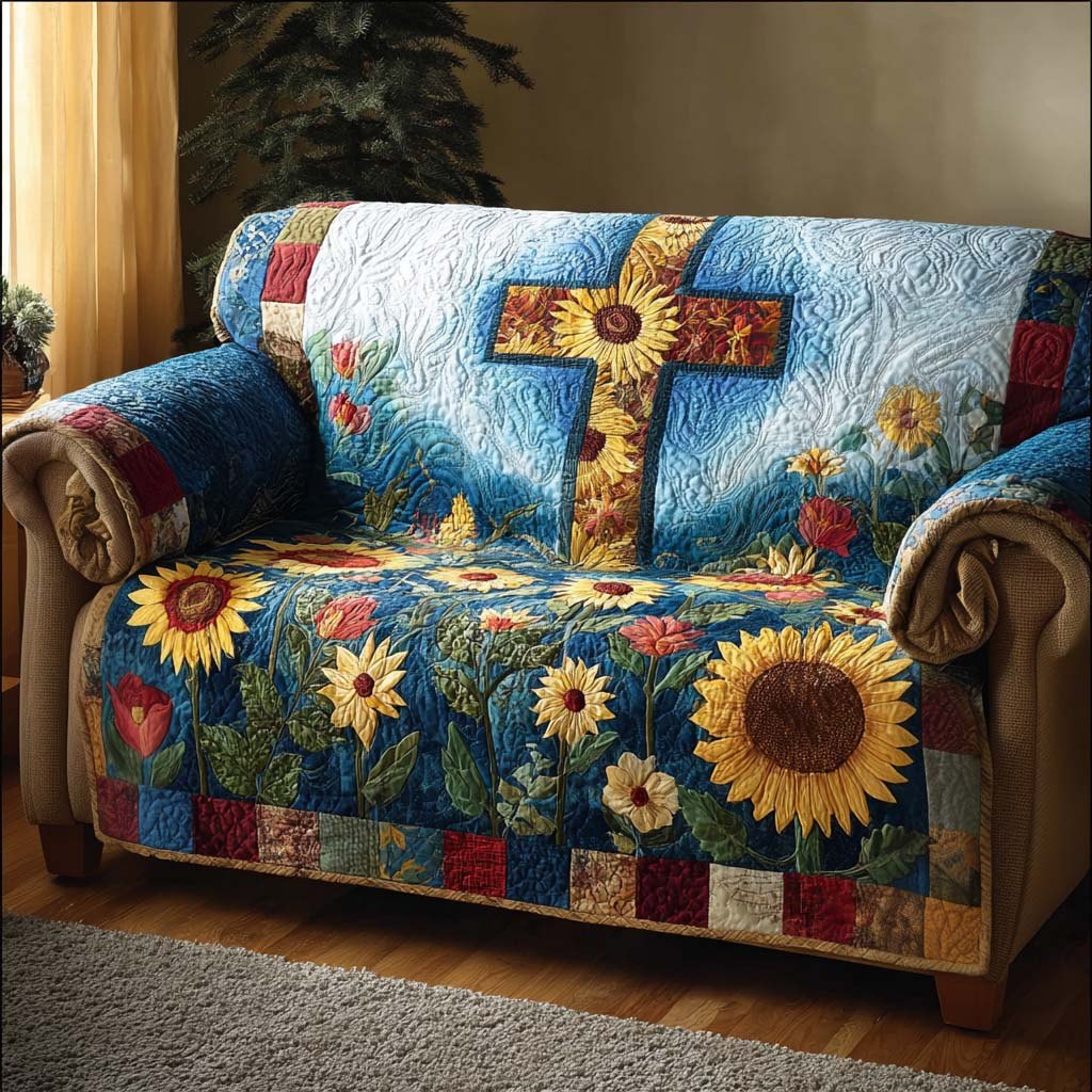 Eternal Cross Shine Sofa Cover