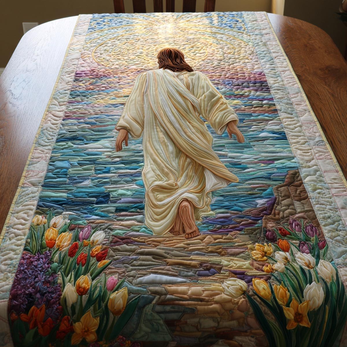 Eternal Faith Table Runner