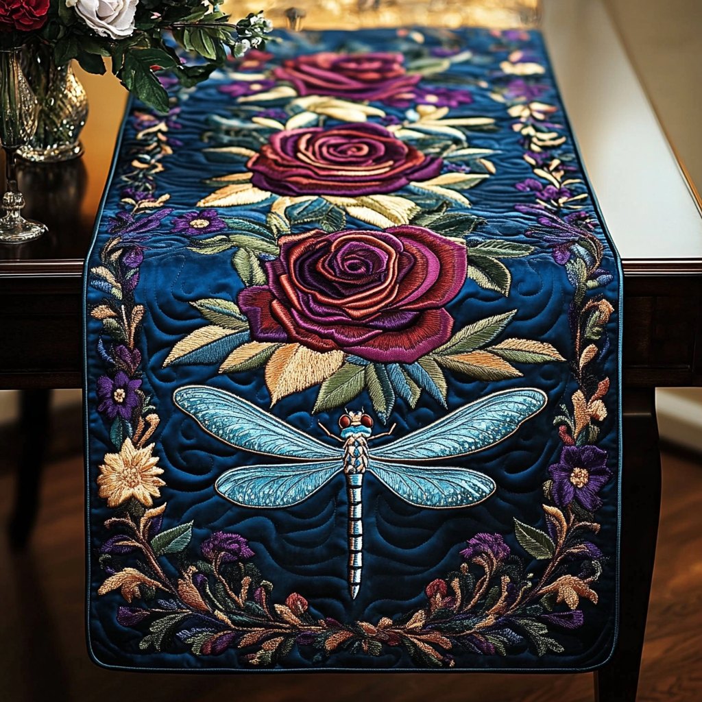 Eternal Roses Table Runner