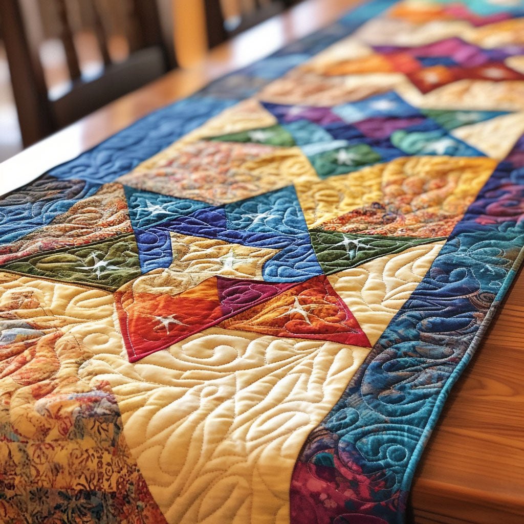 Eternal Star Paths Table Runner