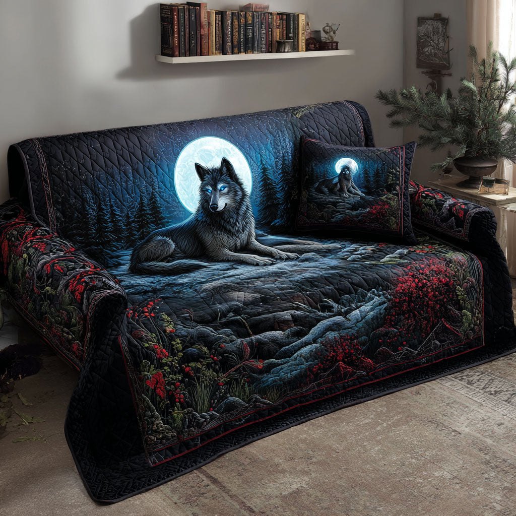 Eternal Wolf Sofa Cover