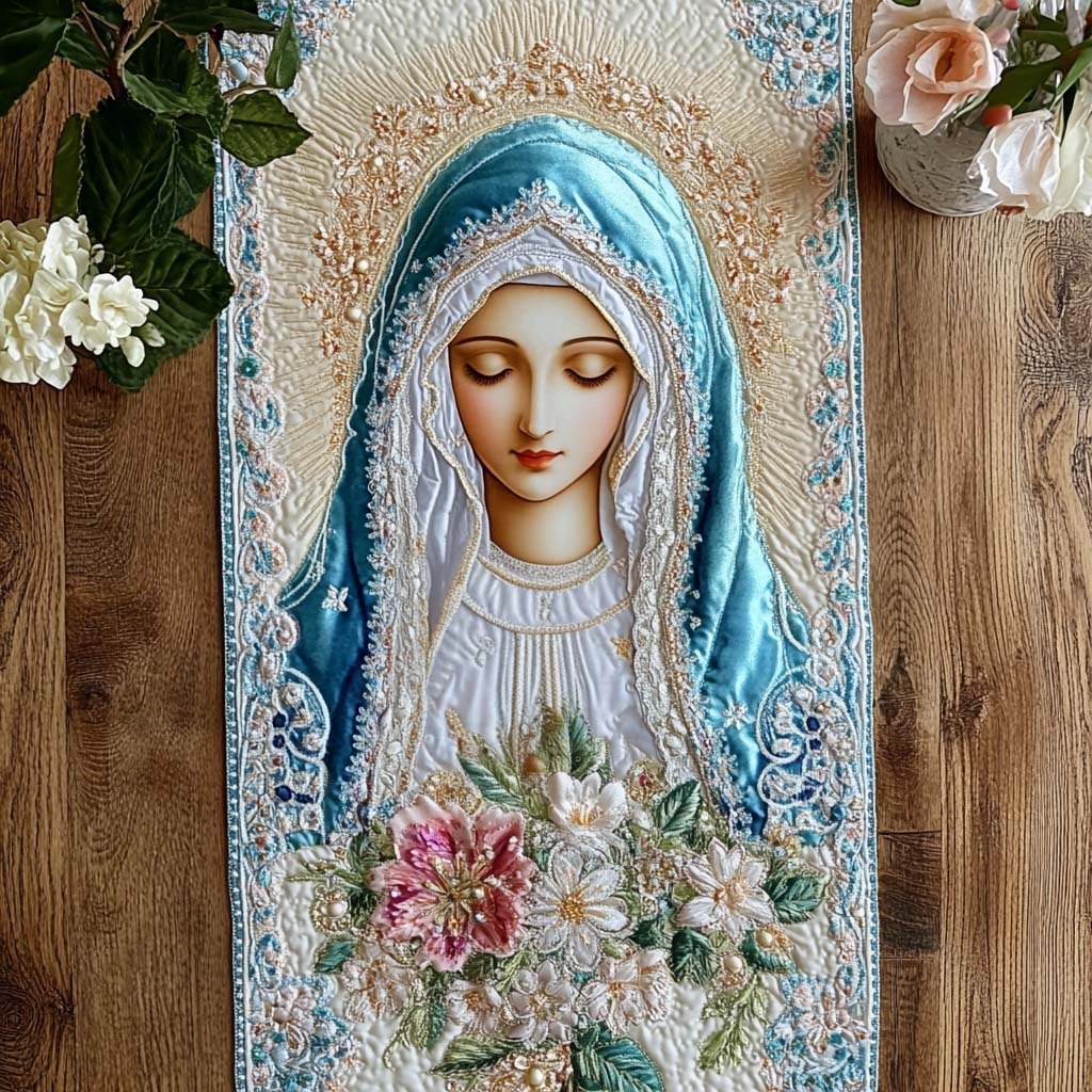 Ever Virgin Table Runner