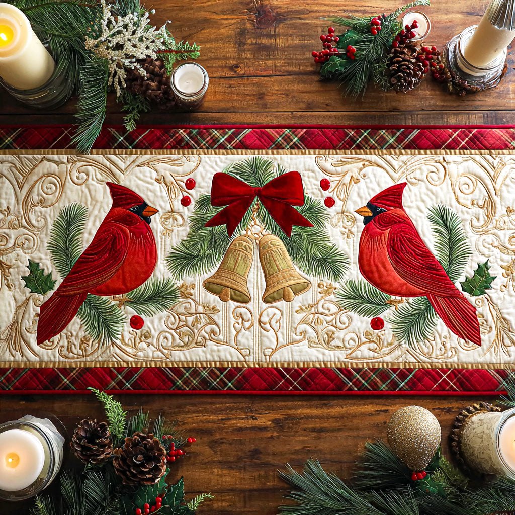 Evergreen Echo Table Runner