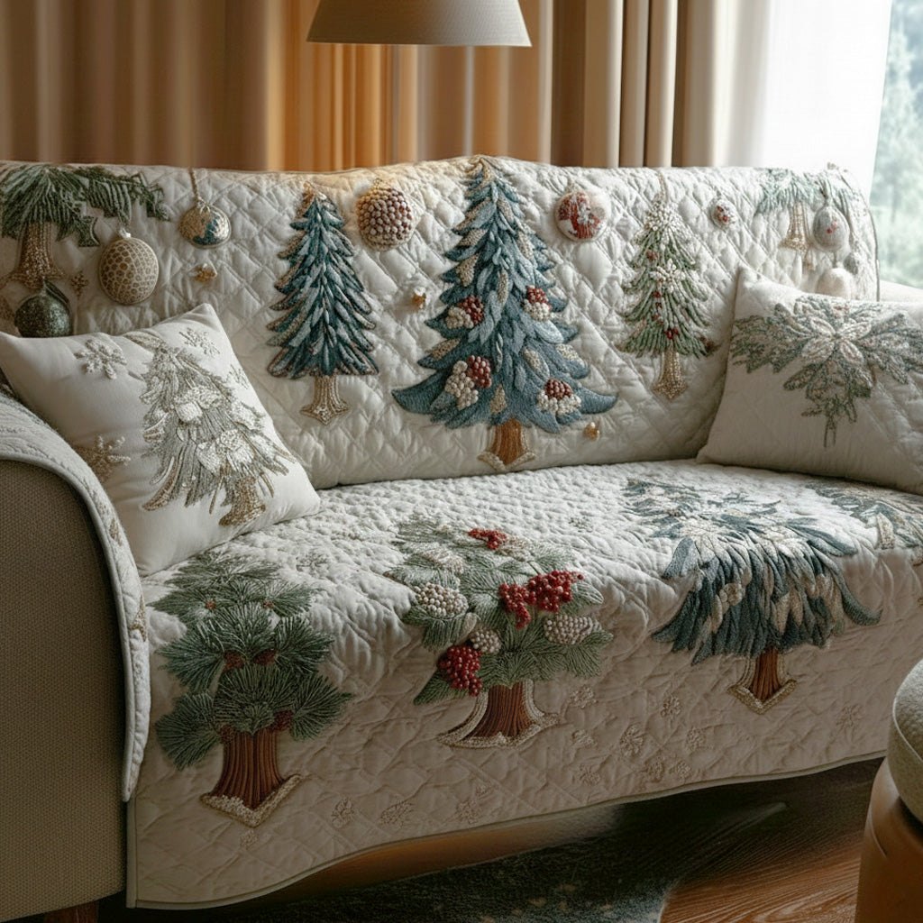 Evergreen Forest Dream Sofa Cover