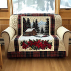 Evergreen Scene Sofa Cover