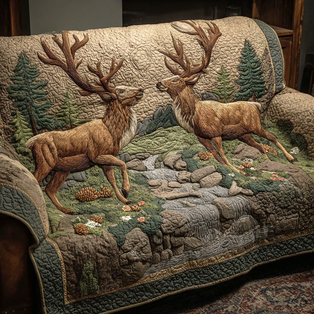 Evergreen Stag Sofa Cover