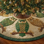 Evergreen Wisdom Christmas Tree Skirt
