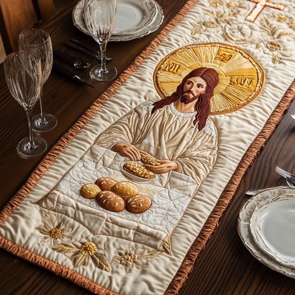 Faith Crafted Table Runner
