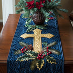 Faithful Christmas Table Runner