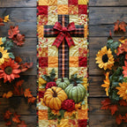 Fall Cross Beauty Table Runner