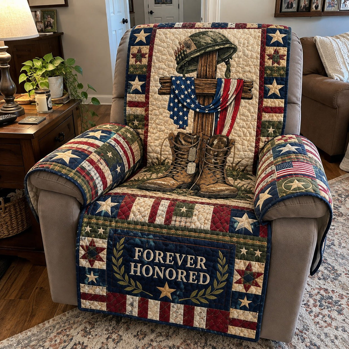 Fallen Soldier Forever Honored Sofa Cover