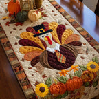 Family Turkey Table Runner