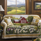 Farmhouse Bloom Sofa Cover