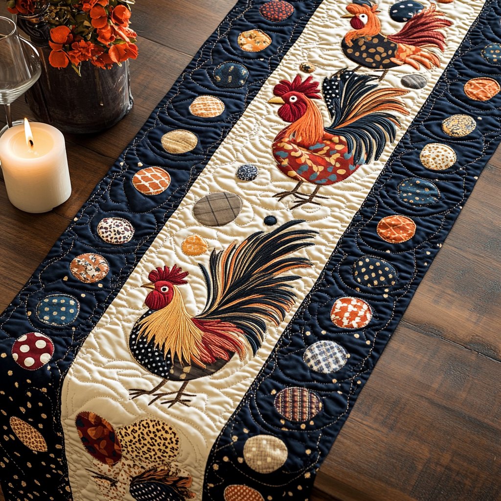 Farmhouse Crow Table Runner