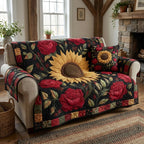Farmhouse Flora Sofa Cover